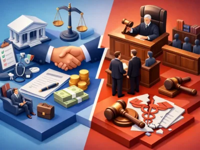 Settlement vs Trial Malpractice Cases