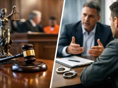 Felony Trial Versus Plea Agreement: What Decides?